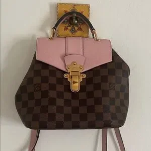 Louis Vuitton Pink and Brown Checkered Backpack Louis Vuitton | Bags | Louis Vuitton Pink And Brown  main image 2